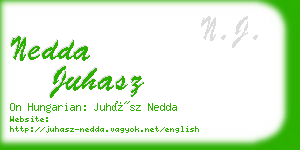 nedda juhasz business card